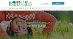Desktop Screenshot of carnegiehillpediatrics.com